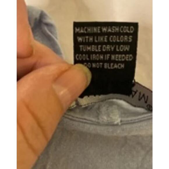 Y2K Gray Strappy Cold Shoulder Top American Dream Women’s Medium - Picture 4 of 5